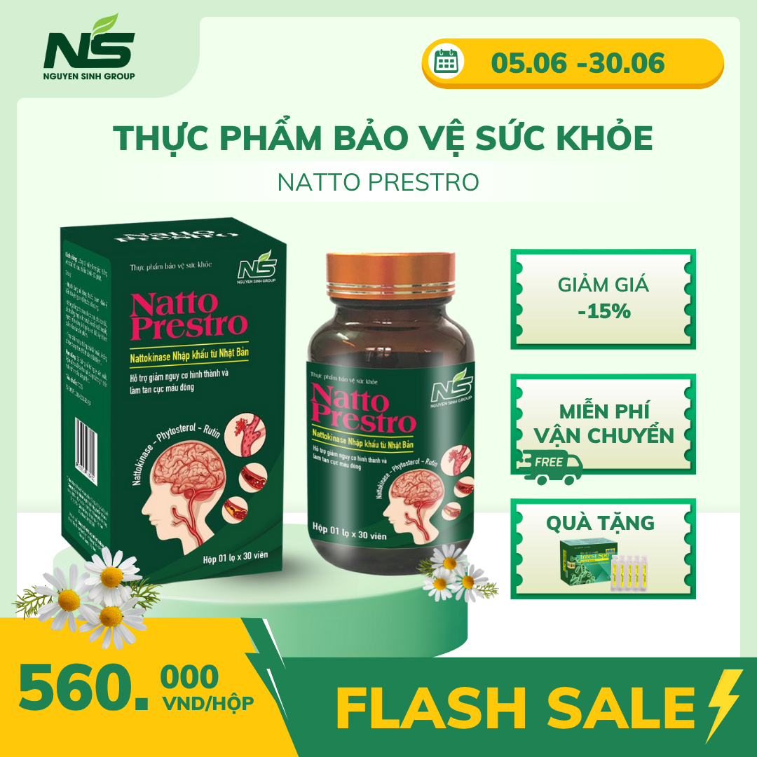 Thực phẩm bảo vệ sức khỏe NATTO PRESTRO